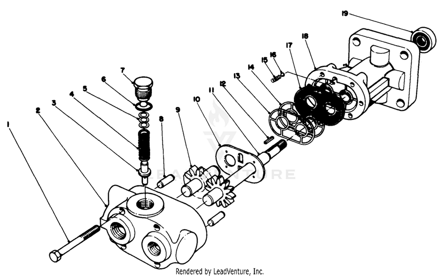 Power Steering Pump No. 32-0620