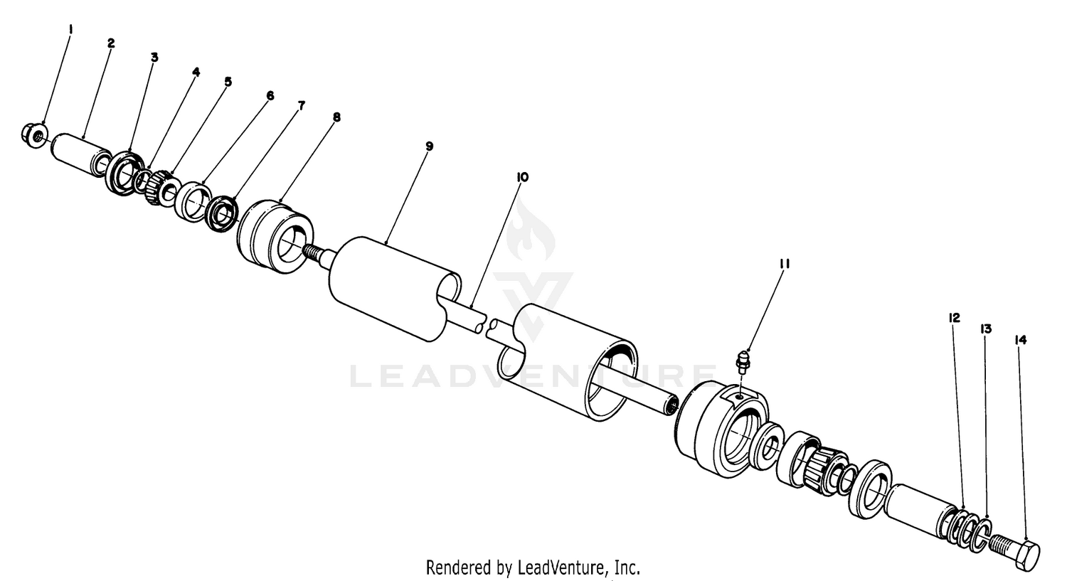 Roller Assembly No. 51-1410