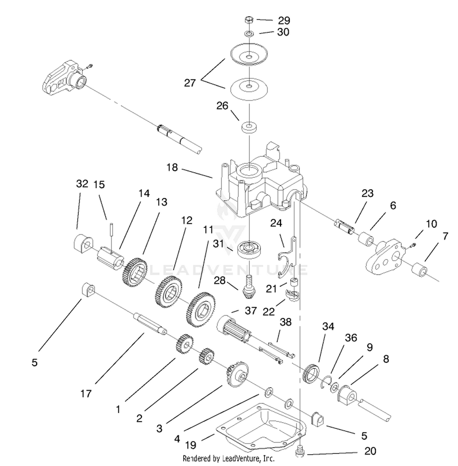 Gear Case Assembly