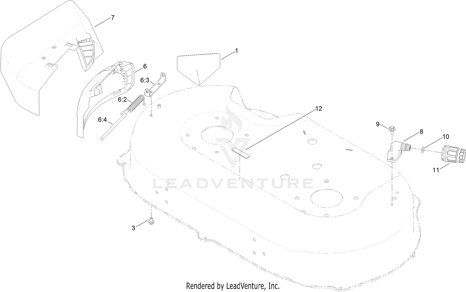 Discharge Chute Assembly