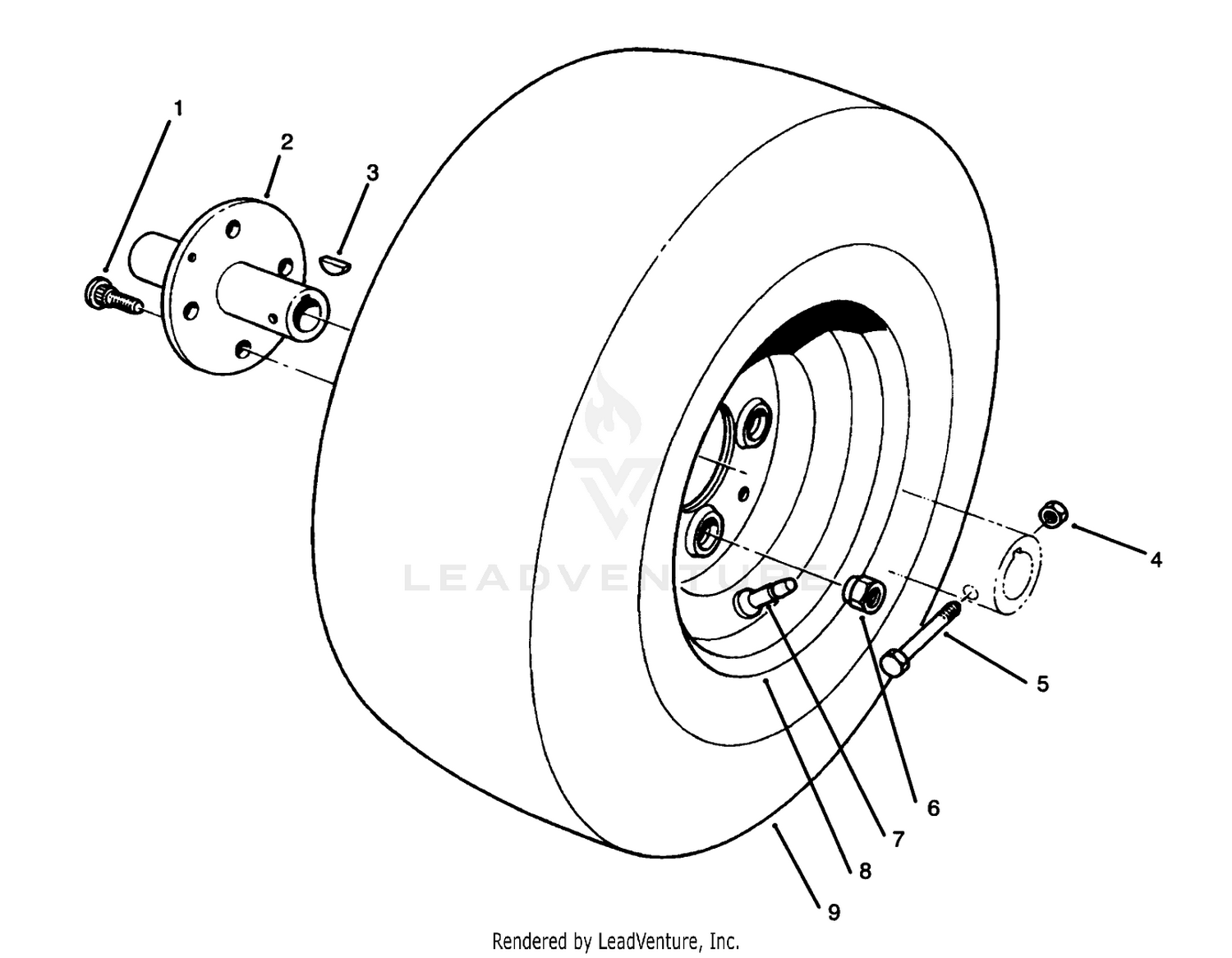 Front Wheel Assembly