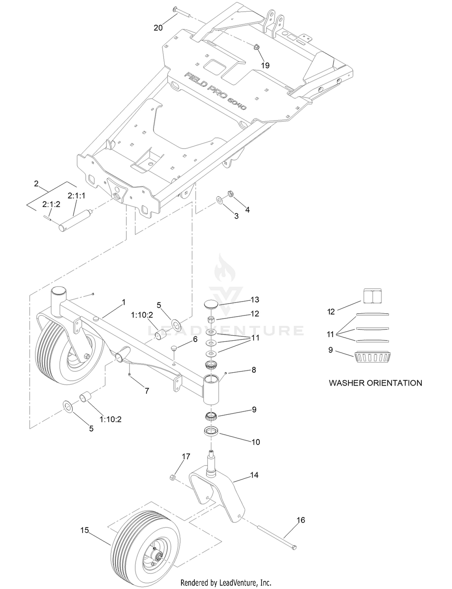 Caster Wheel Assembly