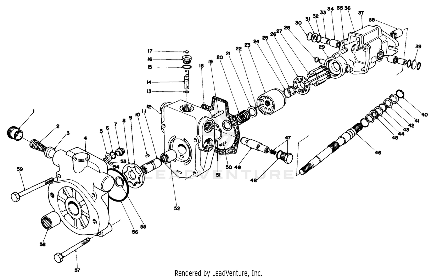 Piston Pump No. 38-6010