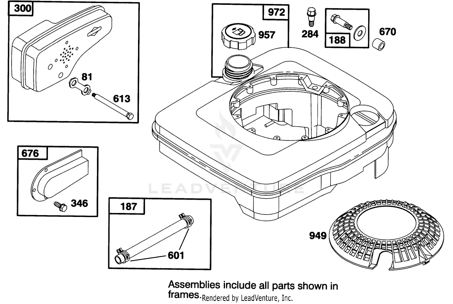 Engine Briggs  Stratton Model 127702-0115-01 8