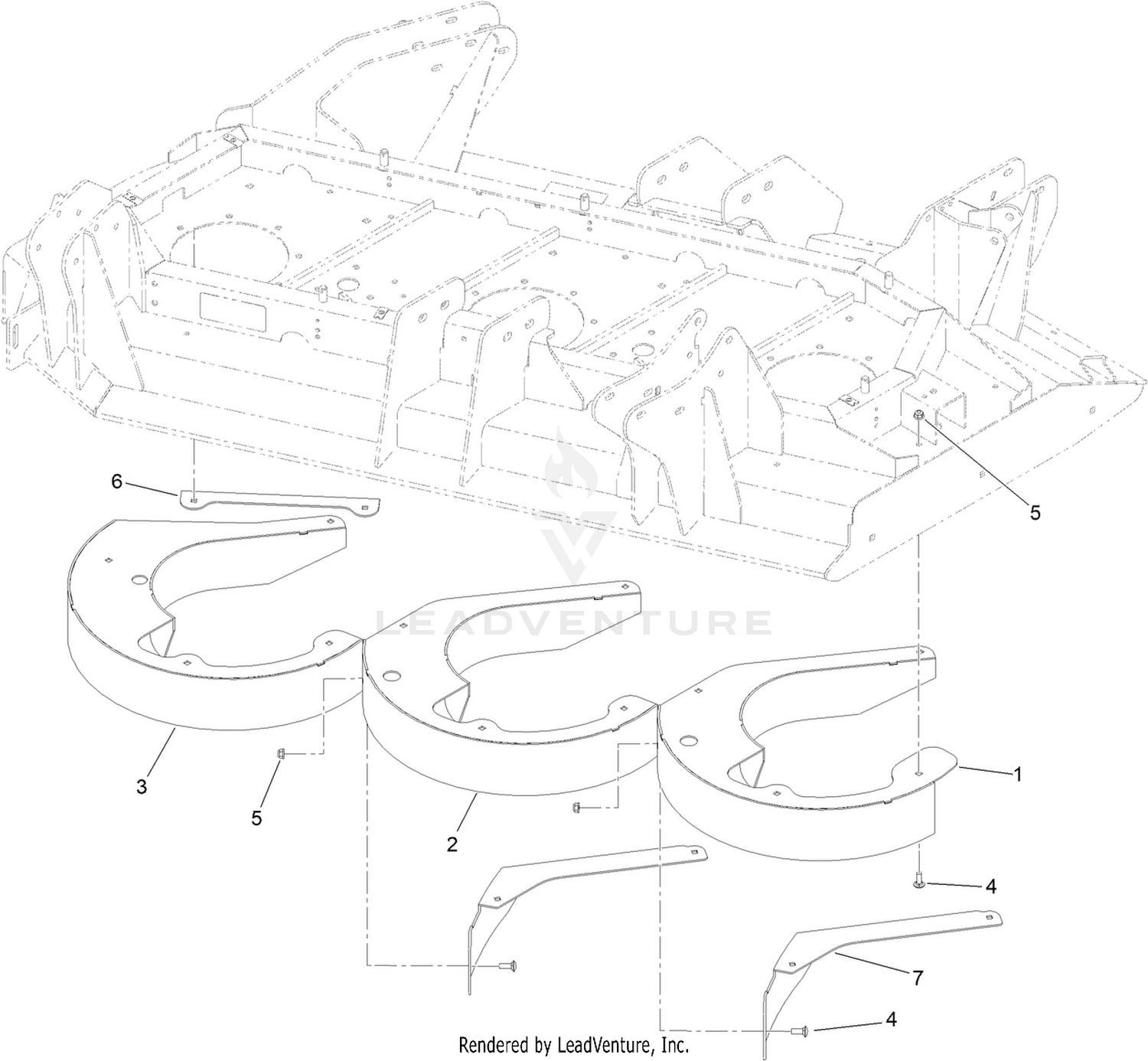Right Hand Deck Chamber Assembly