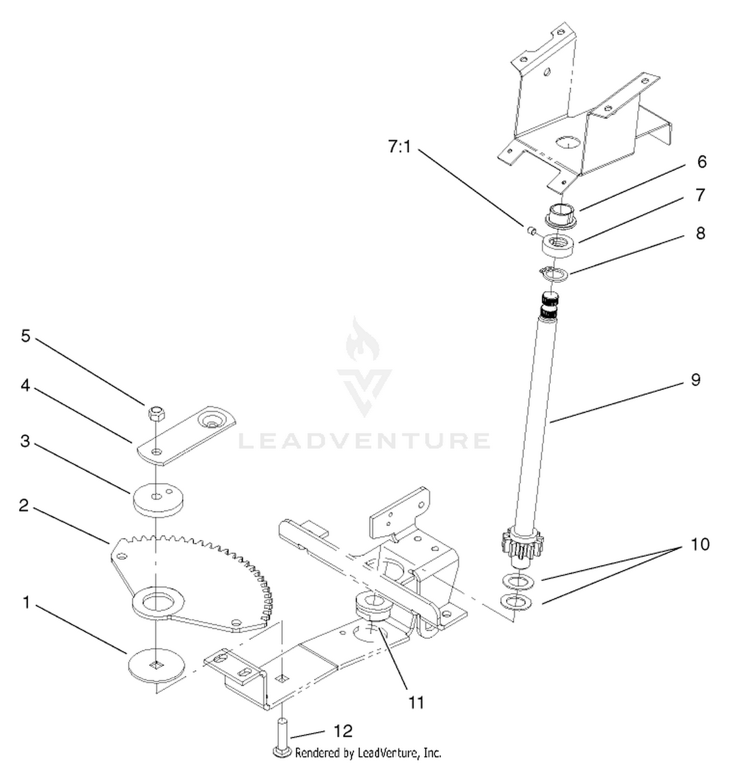 Lower Steering Assembly