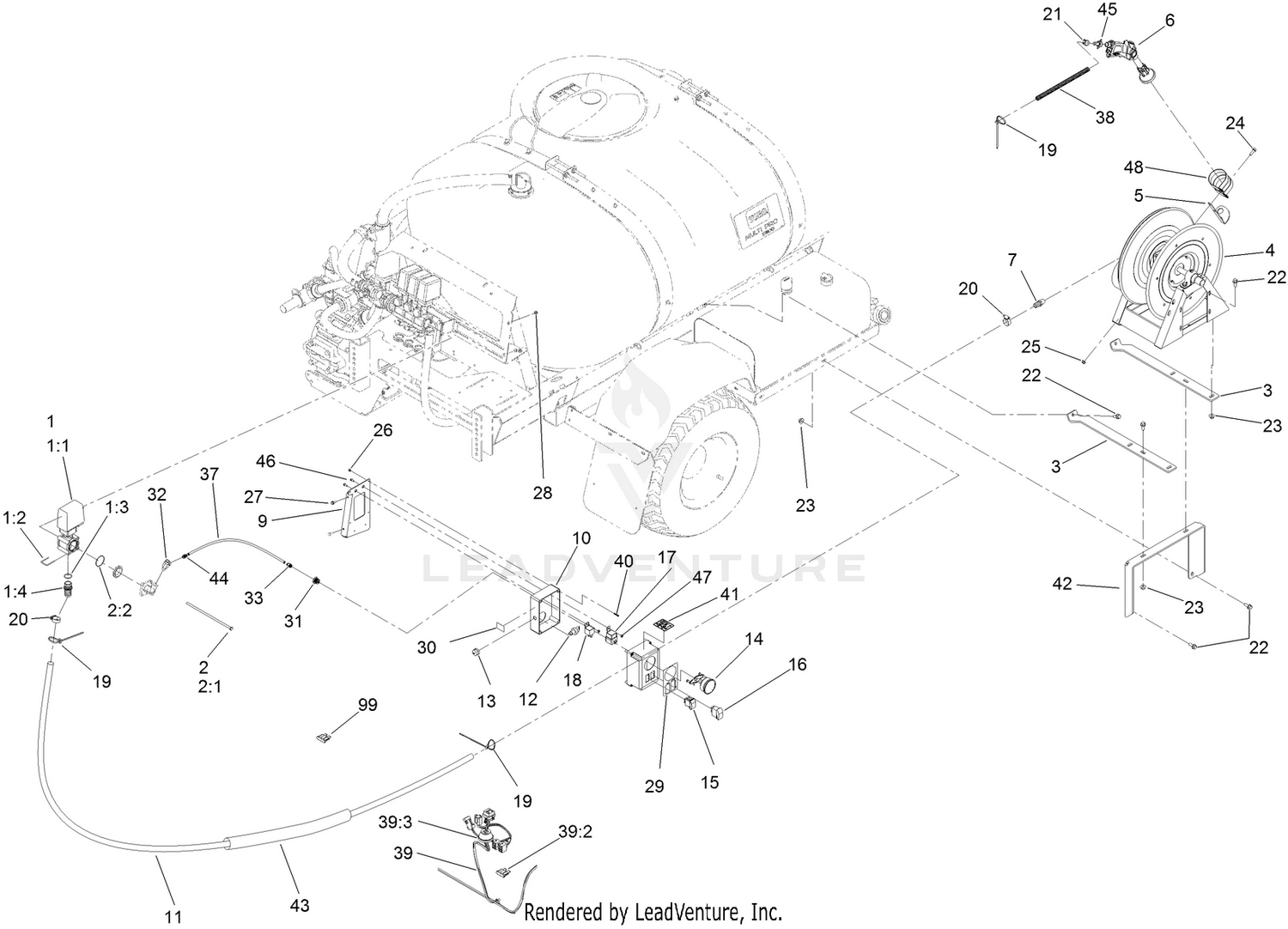 Electric Hose Reel Kit
