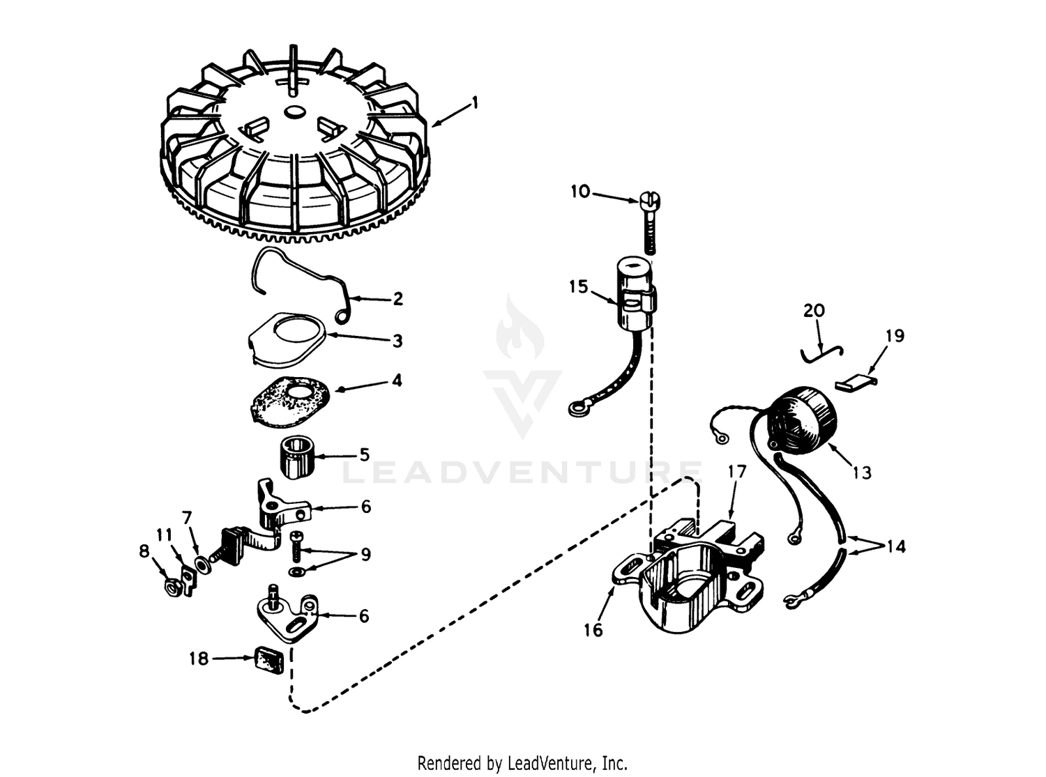 Magneto No. 610793a