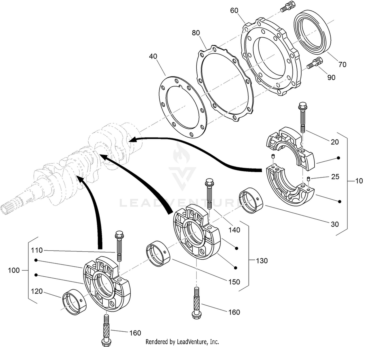 Main Bearing Case Assembly