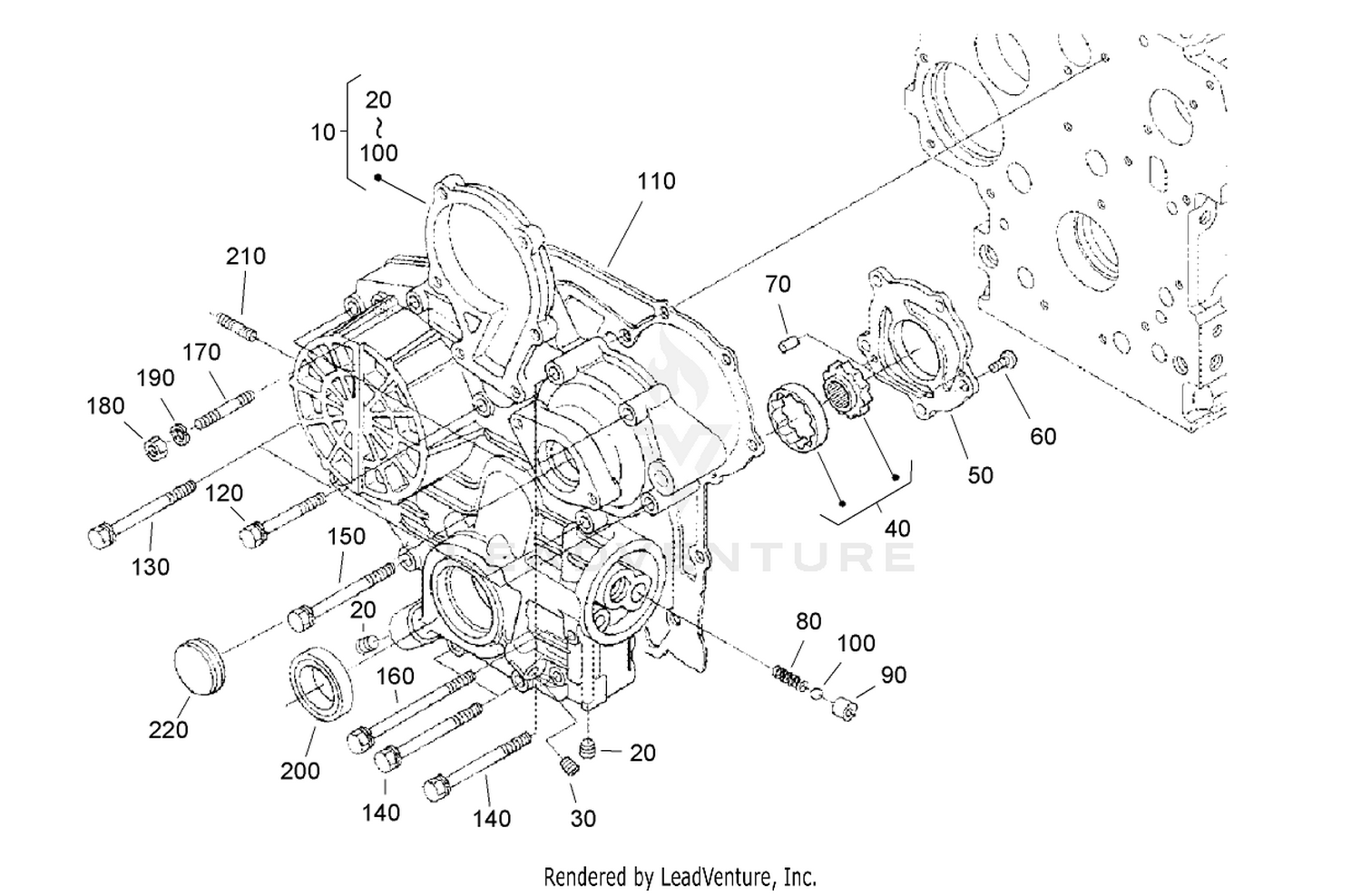 Gear Case Assembly