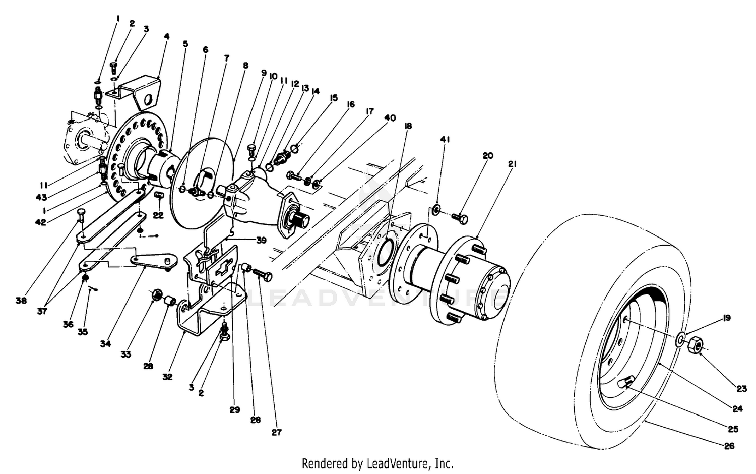 Traction Drive Assembly
