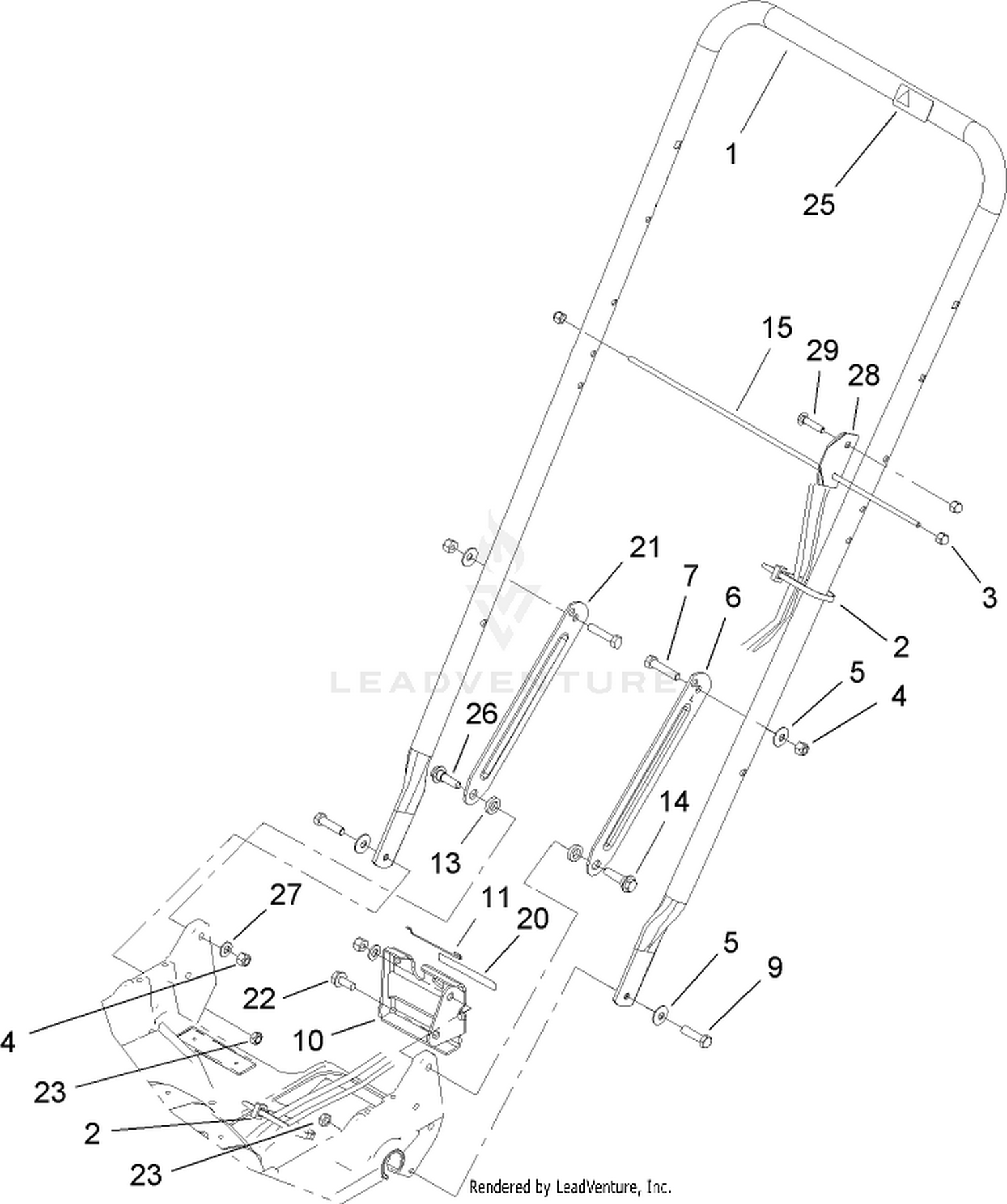 Lower Handle Assembly