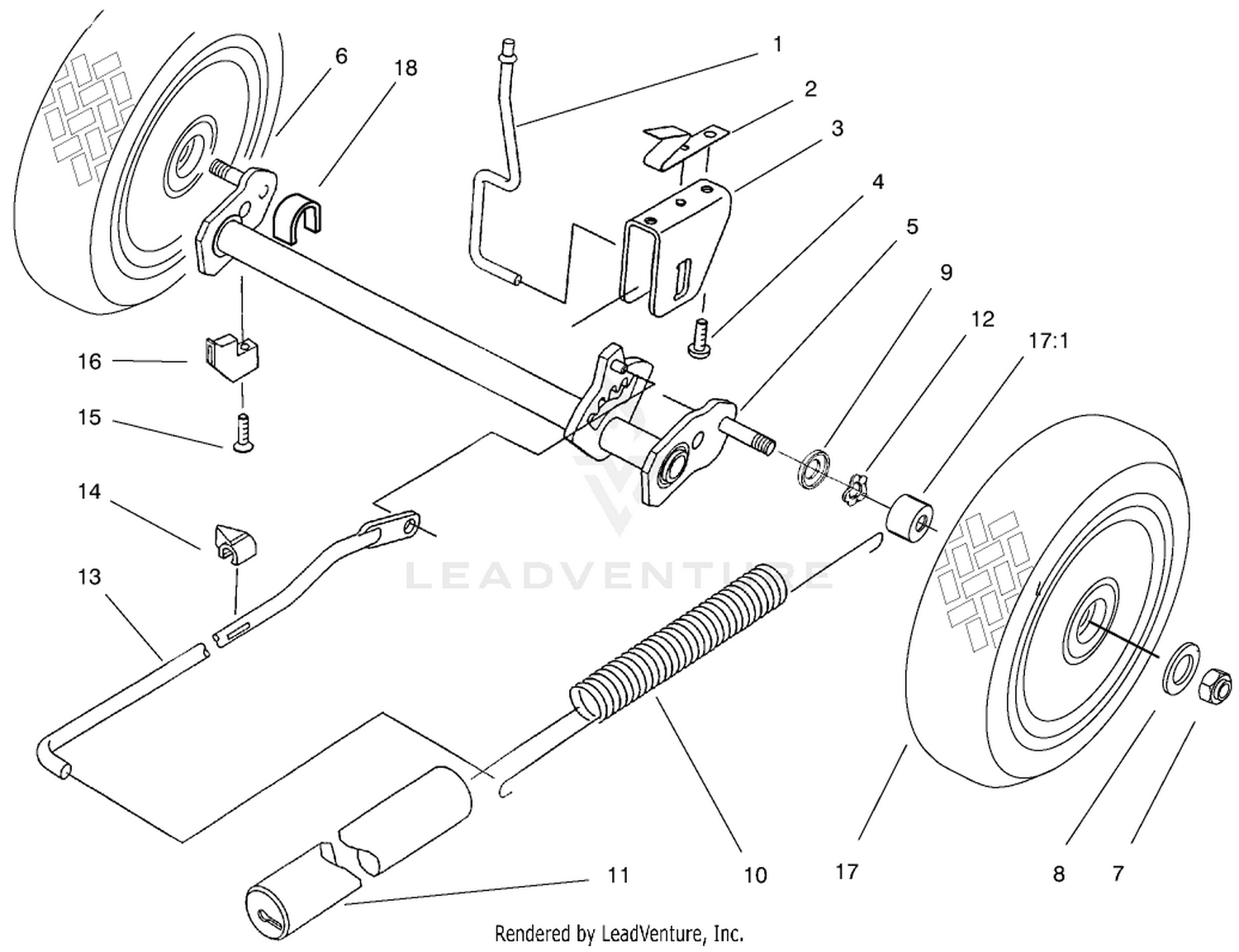Rear Axle Assembly