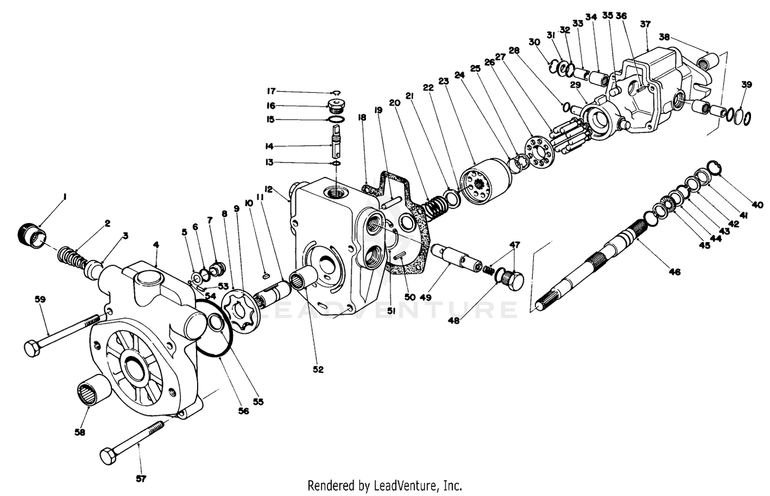 Piston Pump No. 38-6010