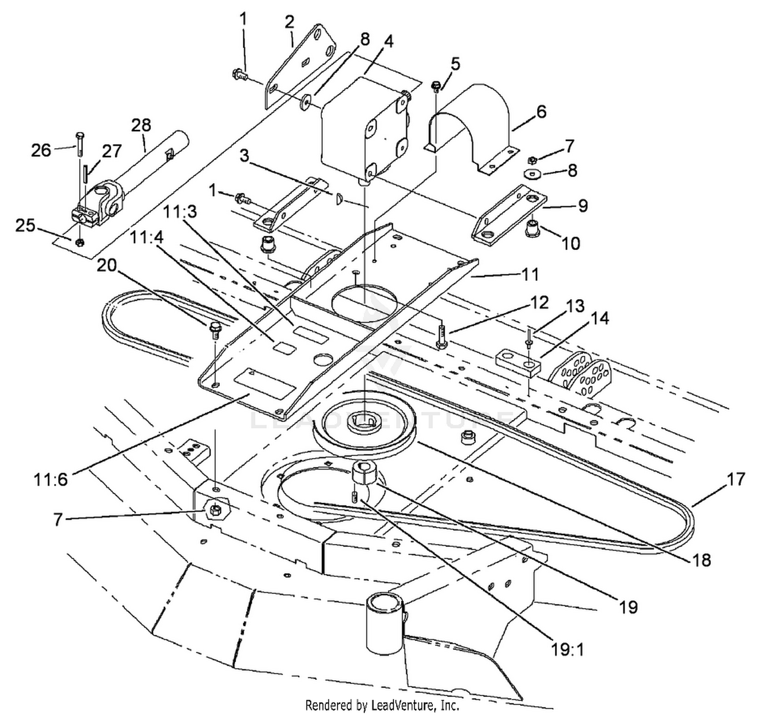 Gearbox Drive Assembly