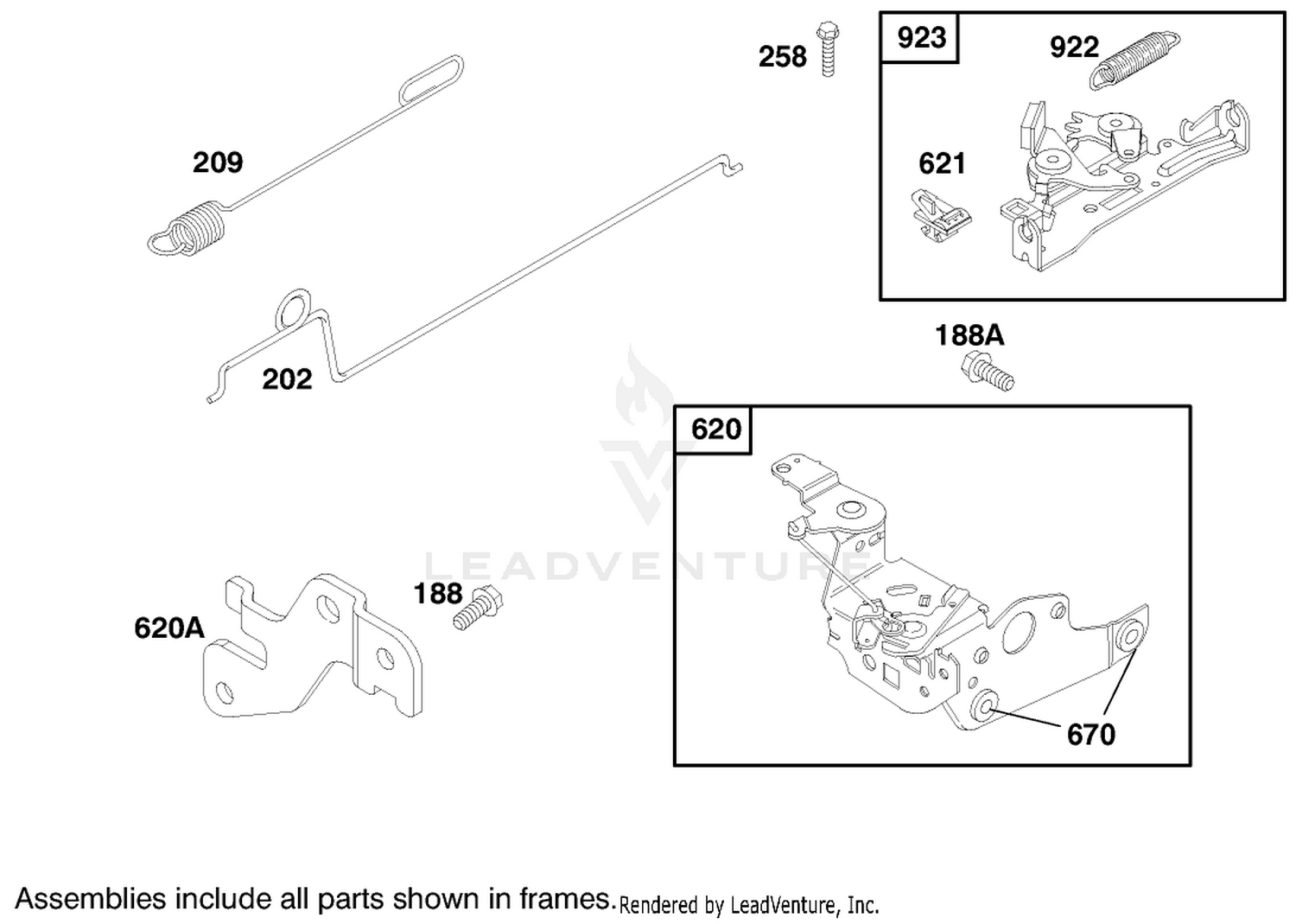 Engine Briggs  Stratton Model 12f802-1750-E1 5