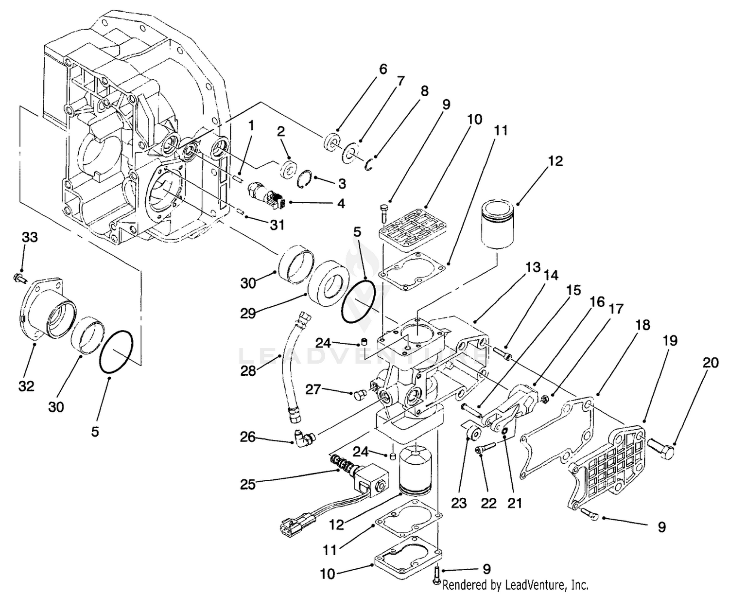 Hydraulic Housing Assembly-Control