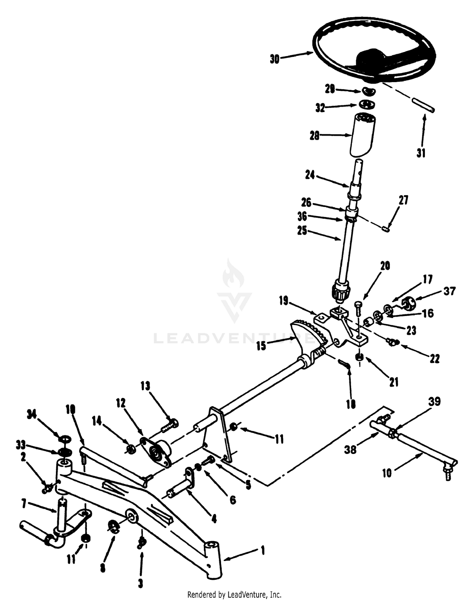 Front Axle And Steering
