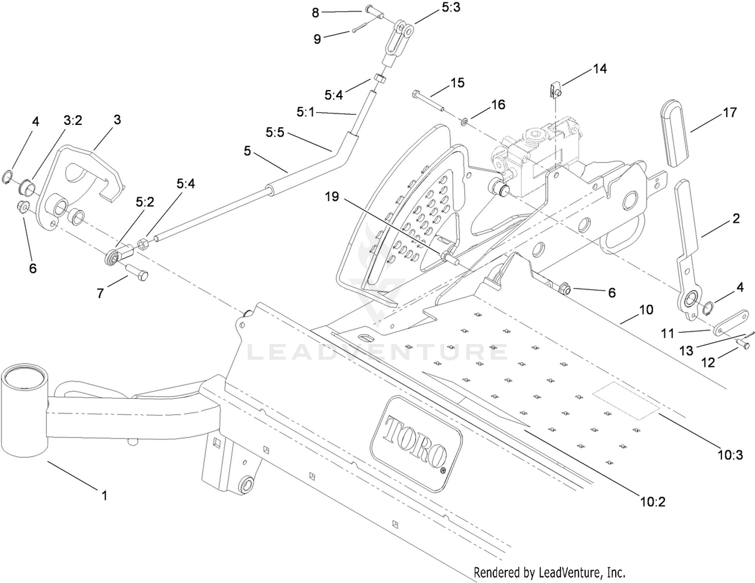 Carrier Frame Servive Kit Assembly No. 114-4086