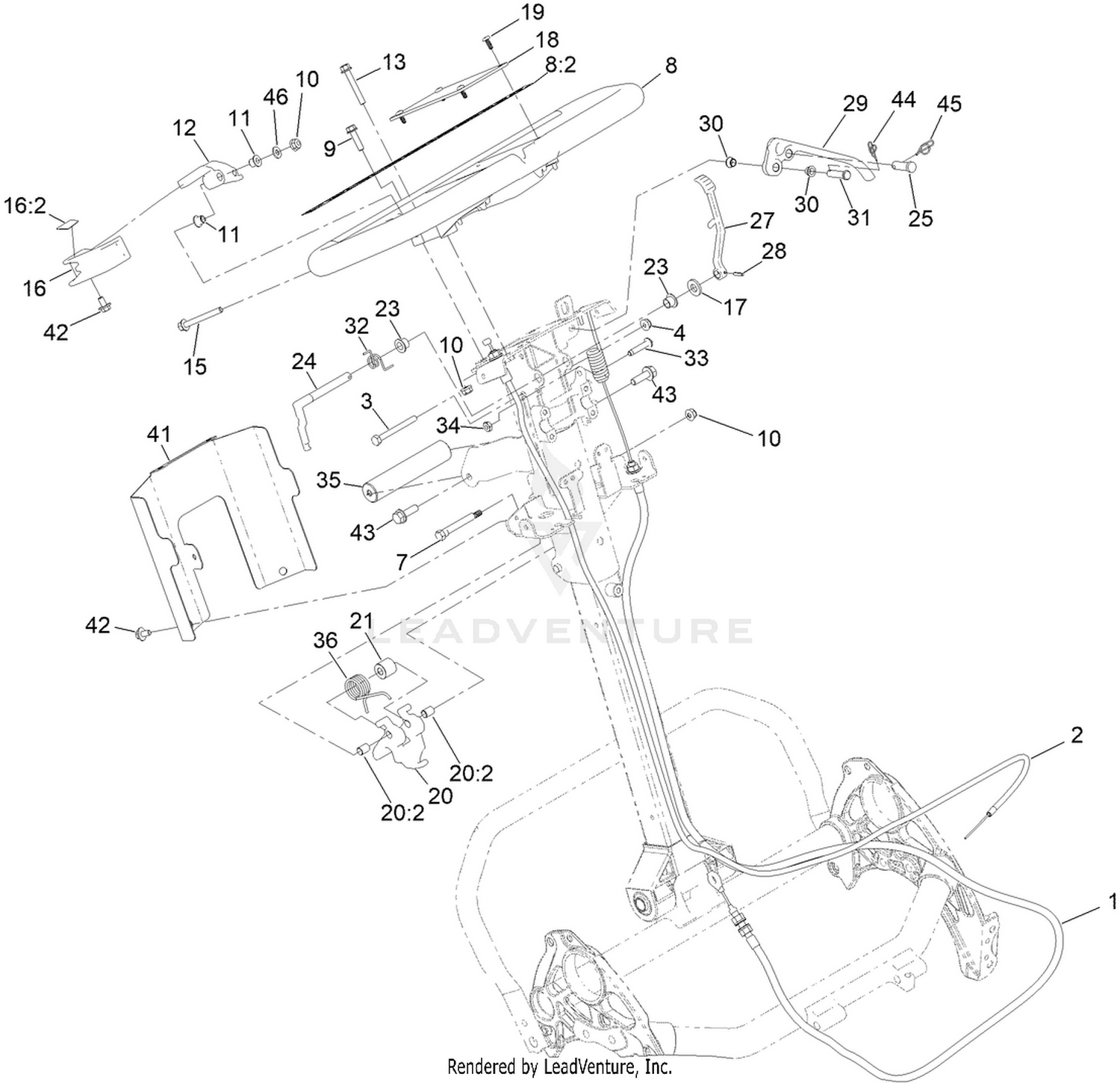 Upper Handle Assembly