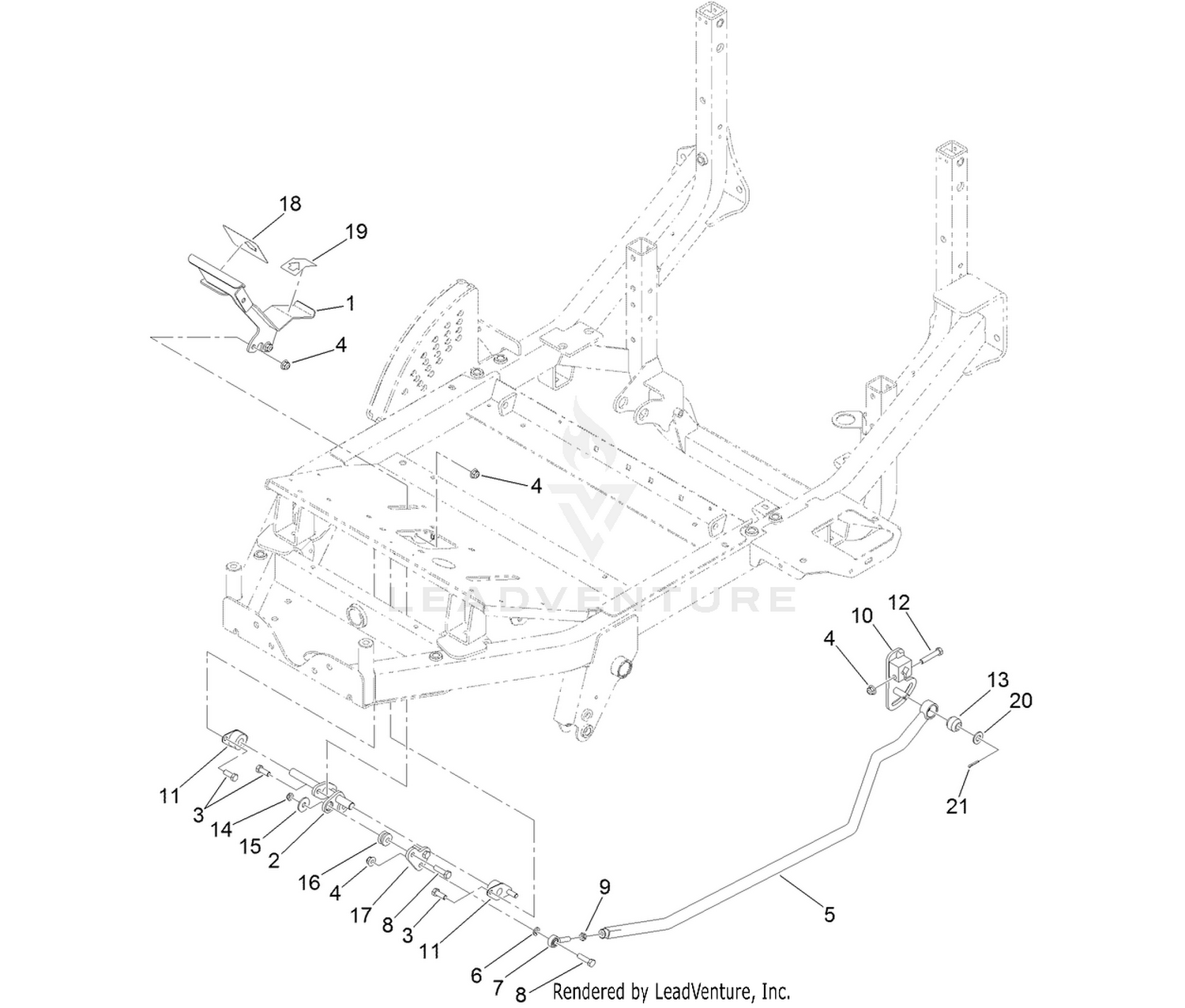 Traction Pedal Assembly