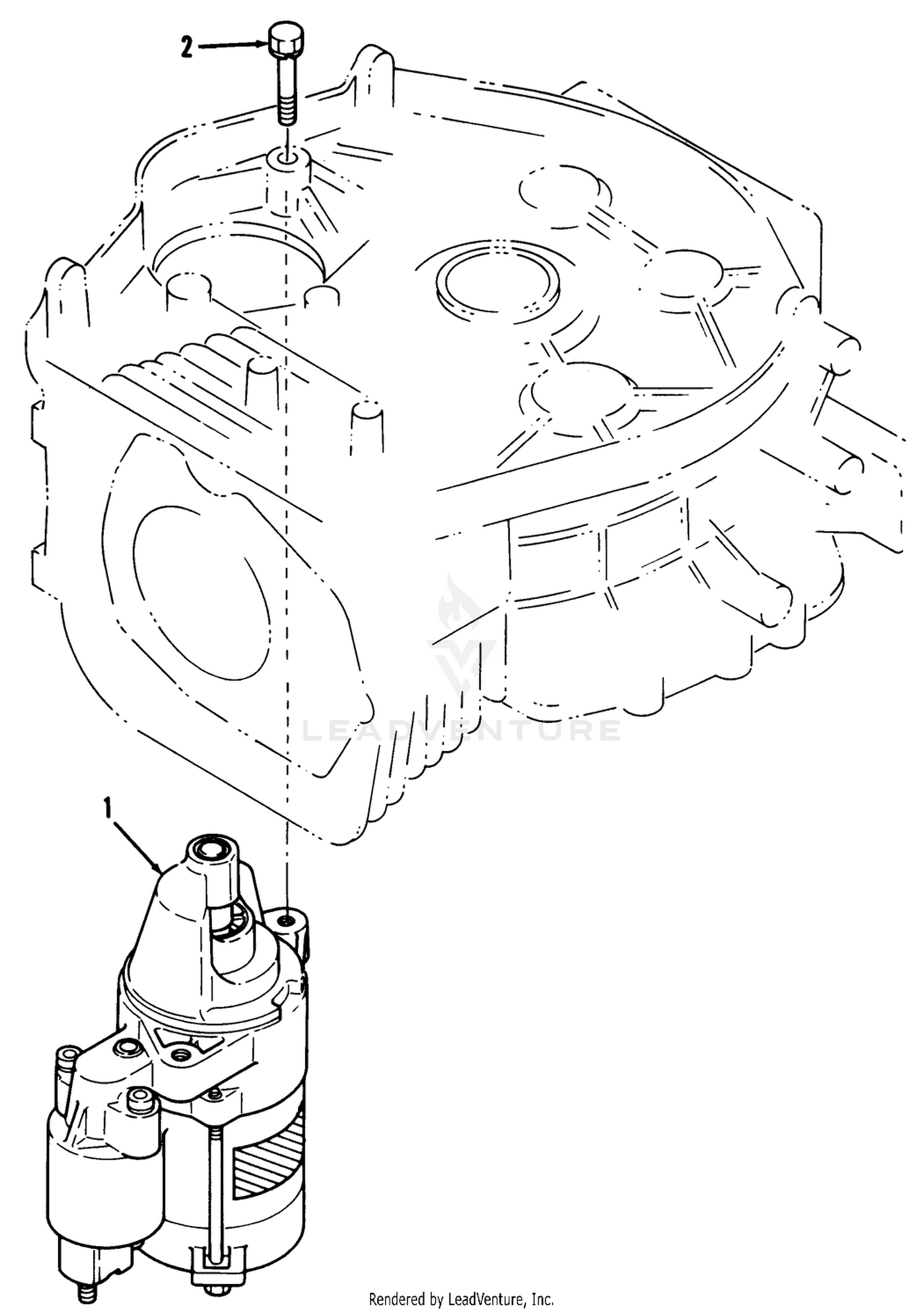 12hp Engine Starter Assembly