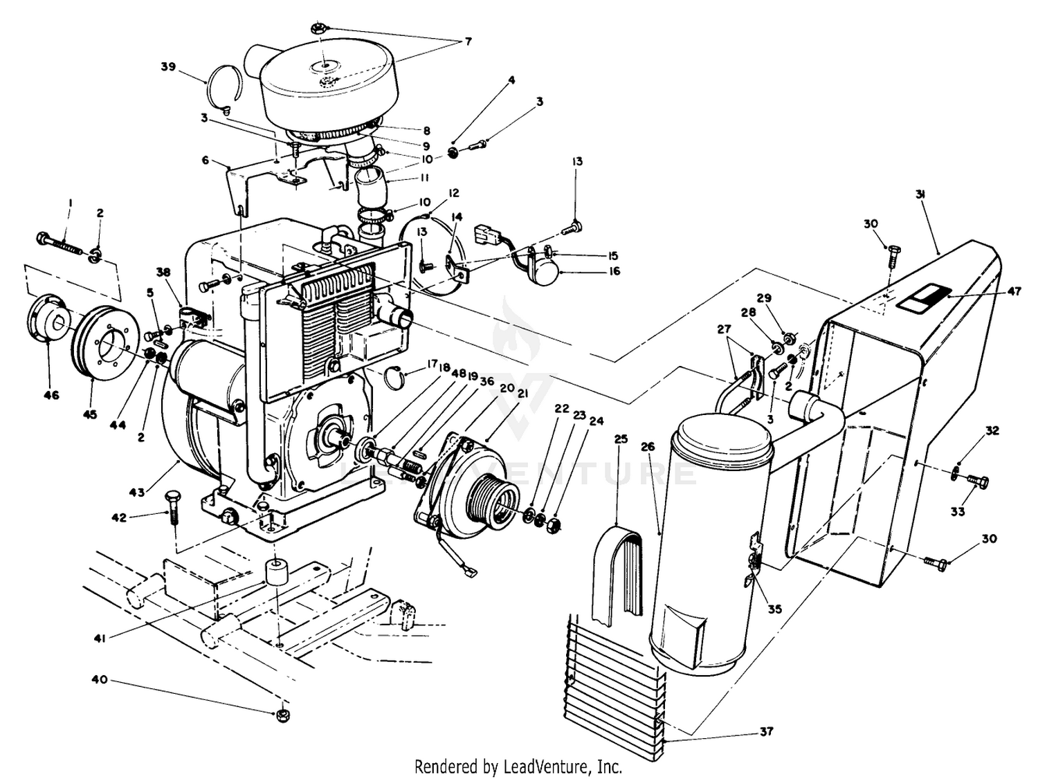 Engine  Clutch Assembly