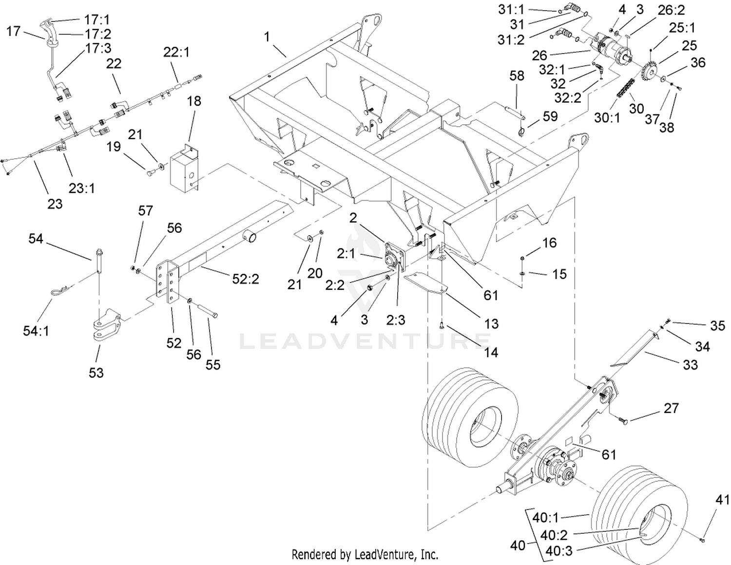 Cradle and Trailer Assembly
