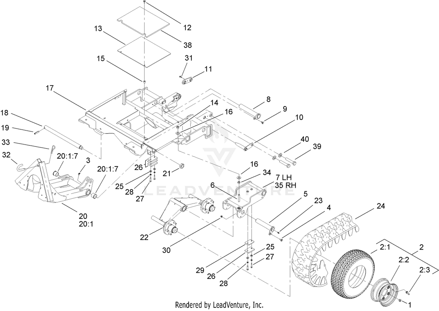 Track and Frame Assembly