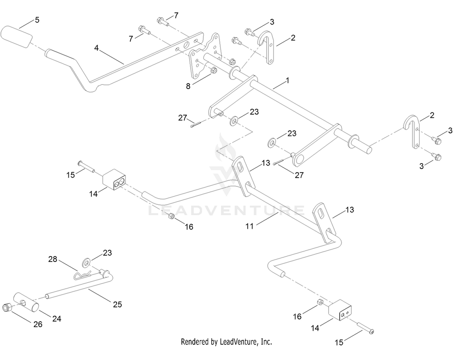 Deck Lift Assembly