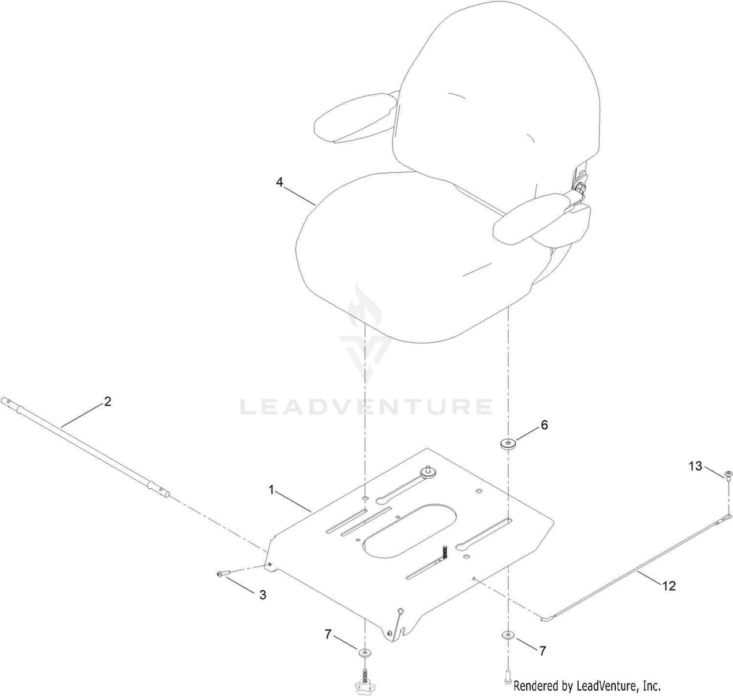 Seat Pan Assembly