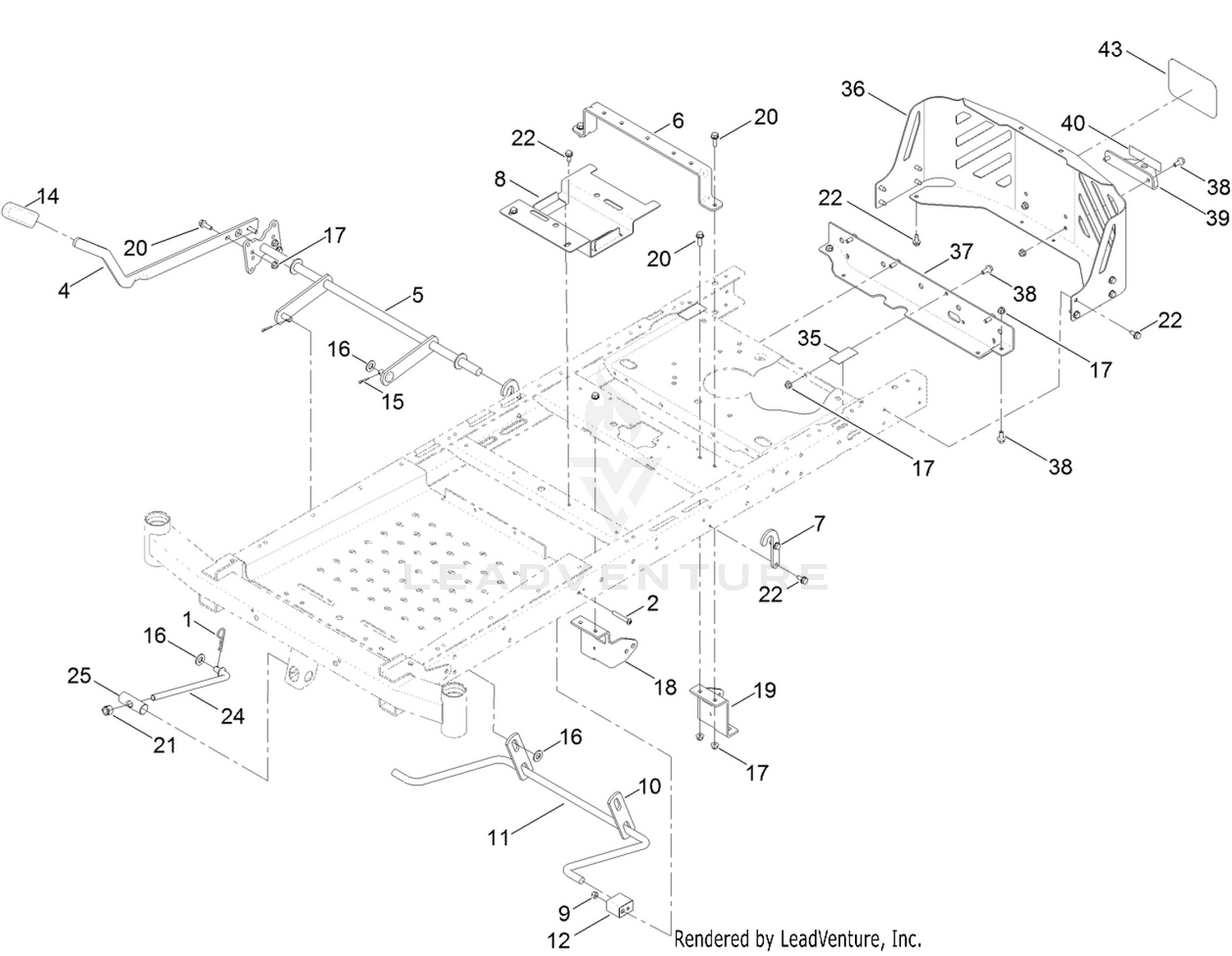 Deck Lift Assembly