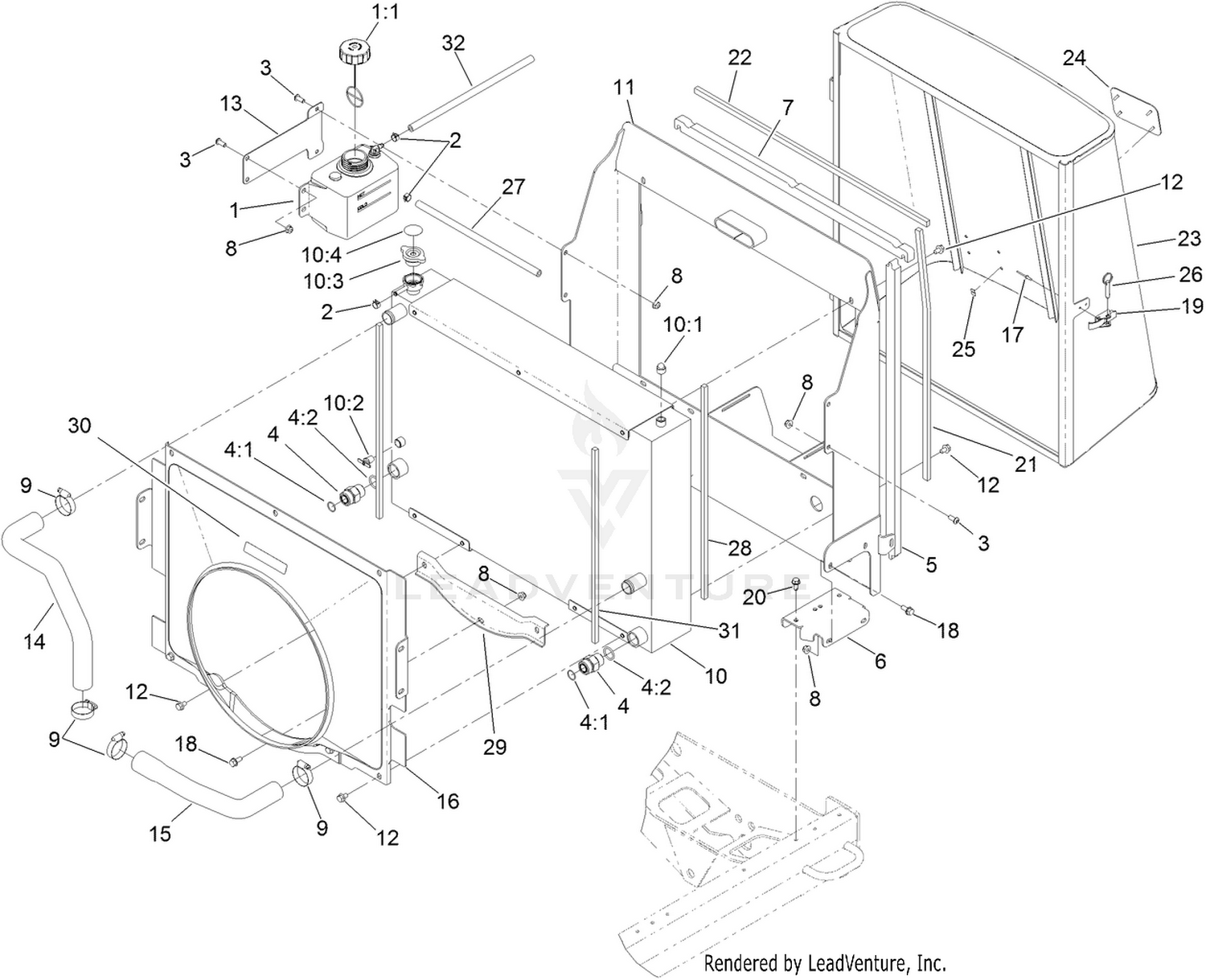 Cooling System Assembly