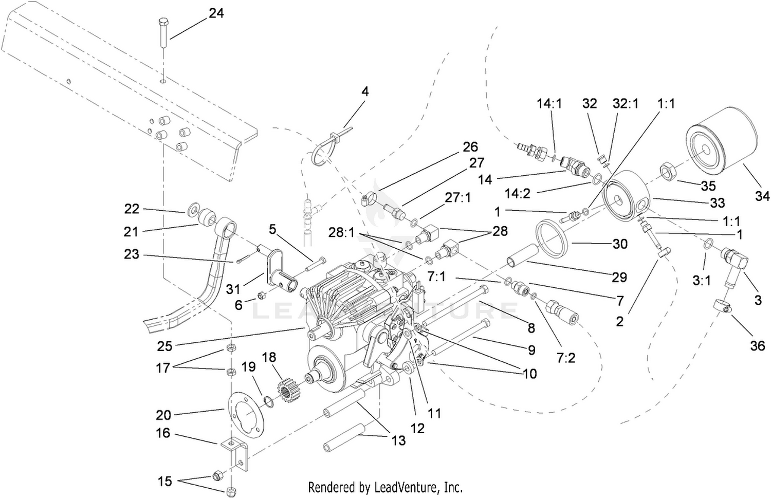 Transmission Installation Assembly