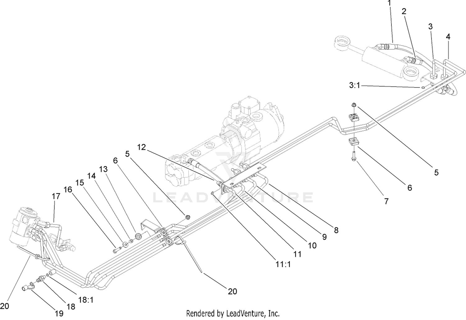 Steering Hydraulic Assembly