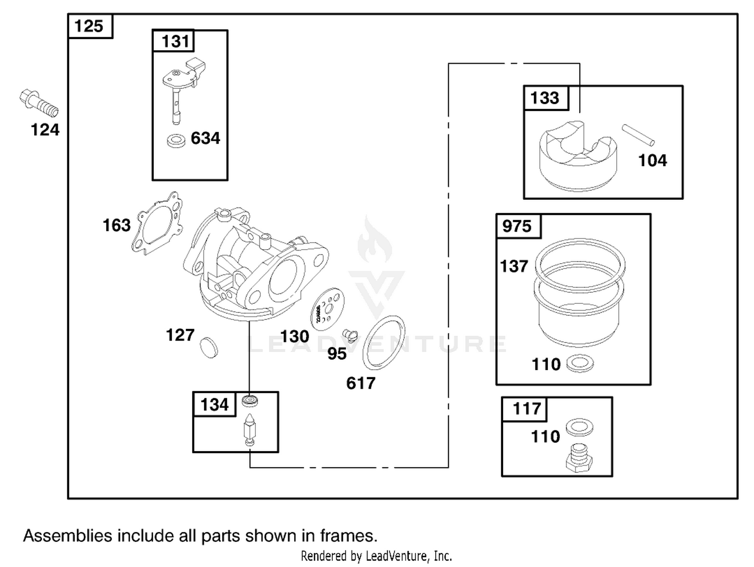 Engine Briggs  Stratton Model 12u802-1739-E1 3