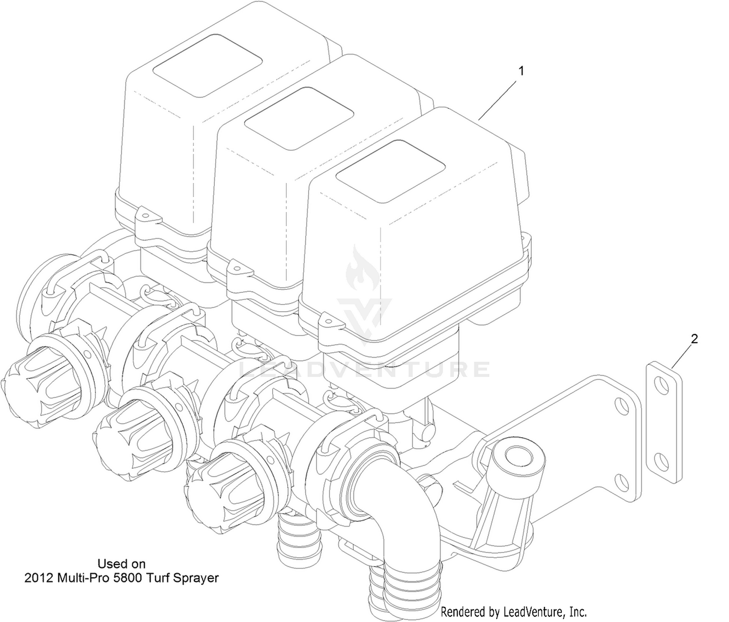 Replacement Valve Kit No. 121-5140