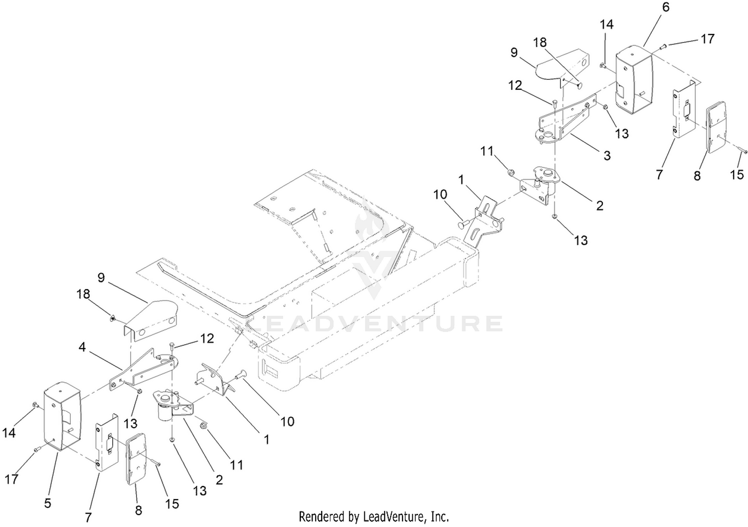 Tail Light Housing Assembly