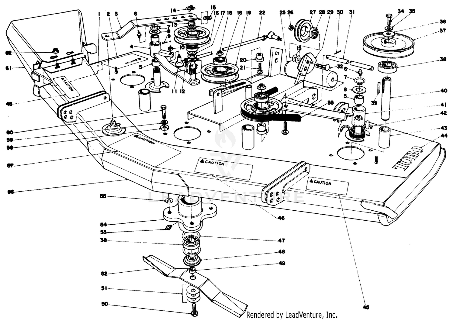 Fm-304 Mower Deck Model No. 30831 (continued)