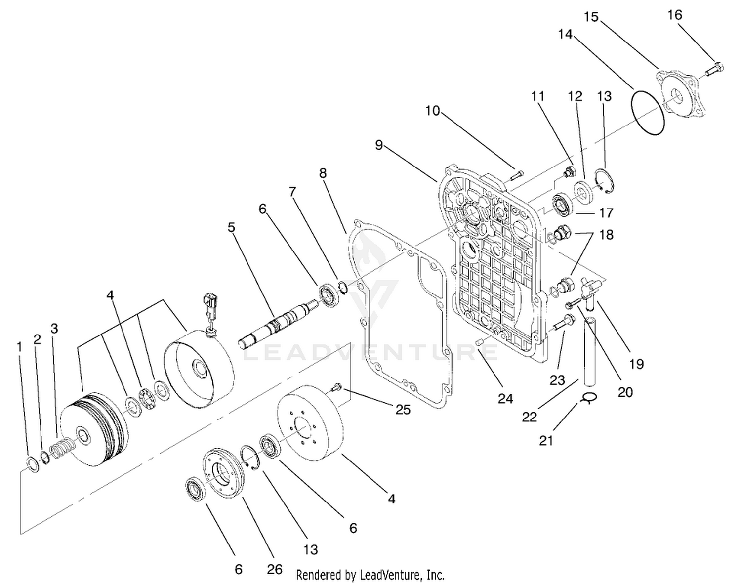 Front Axle Cover Assembly