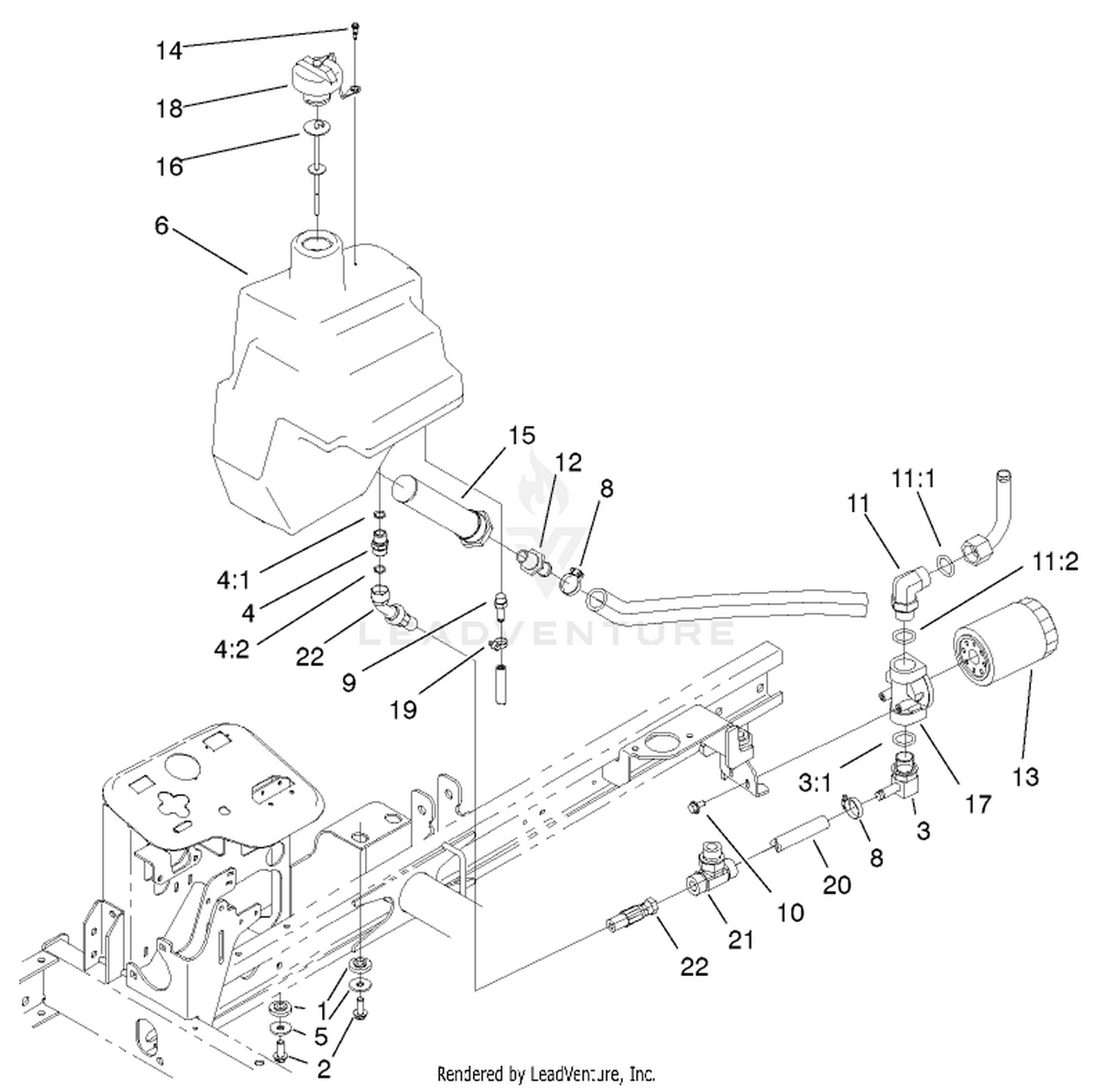 Hydraulic Tank Assembly