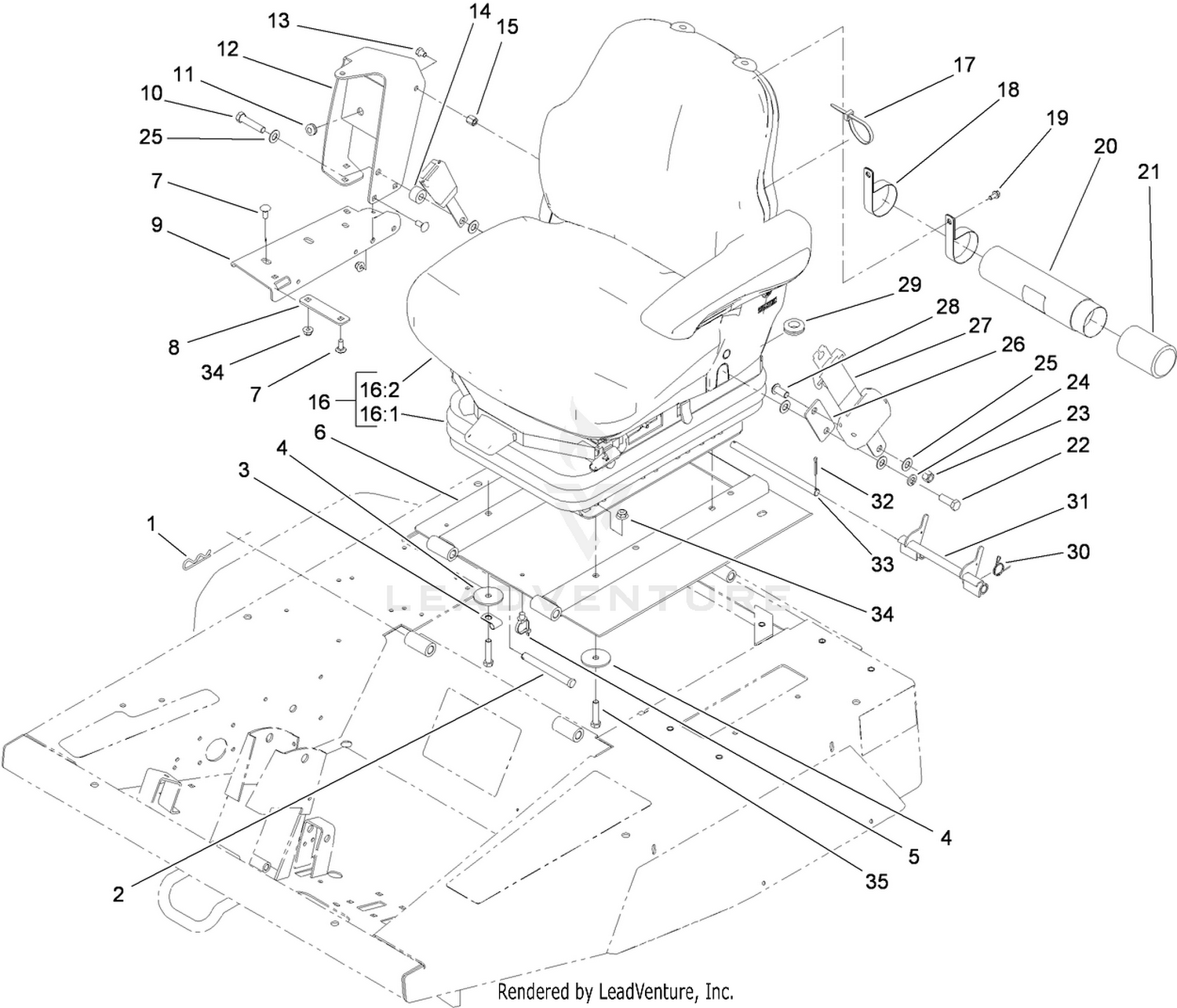 Seat Base and Seat Assembly