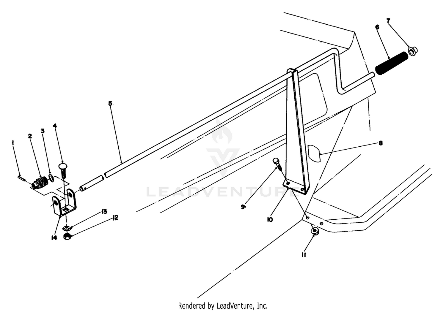 Chute Control Assembly