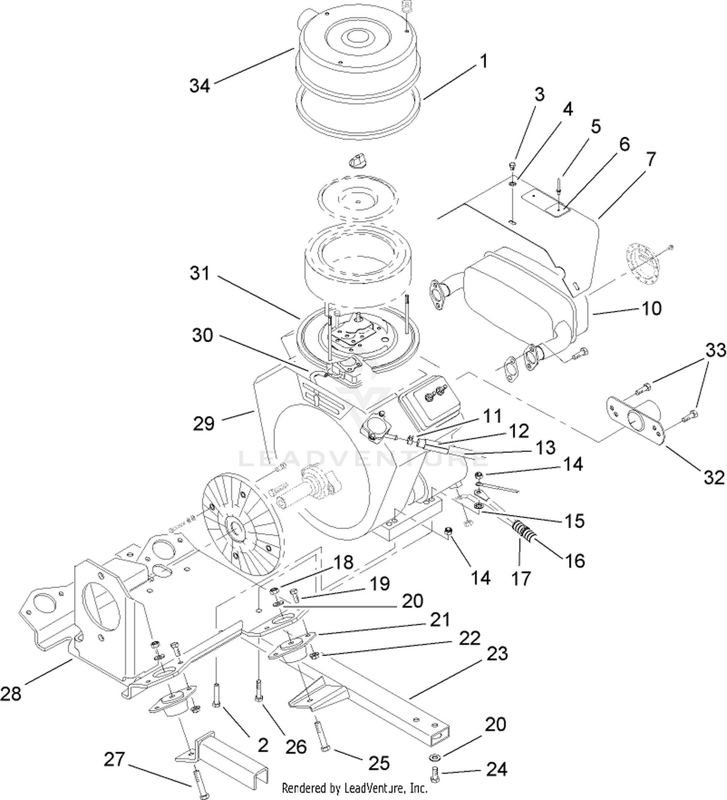 Engine Installation Assembly