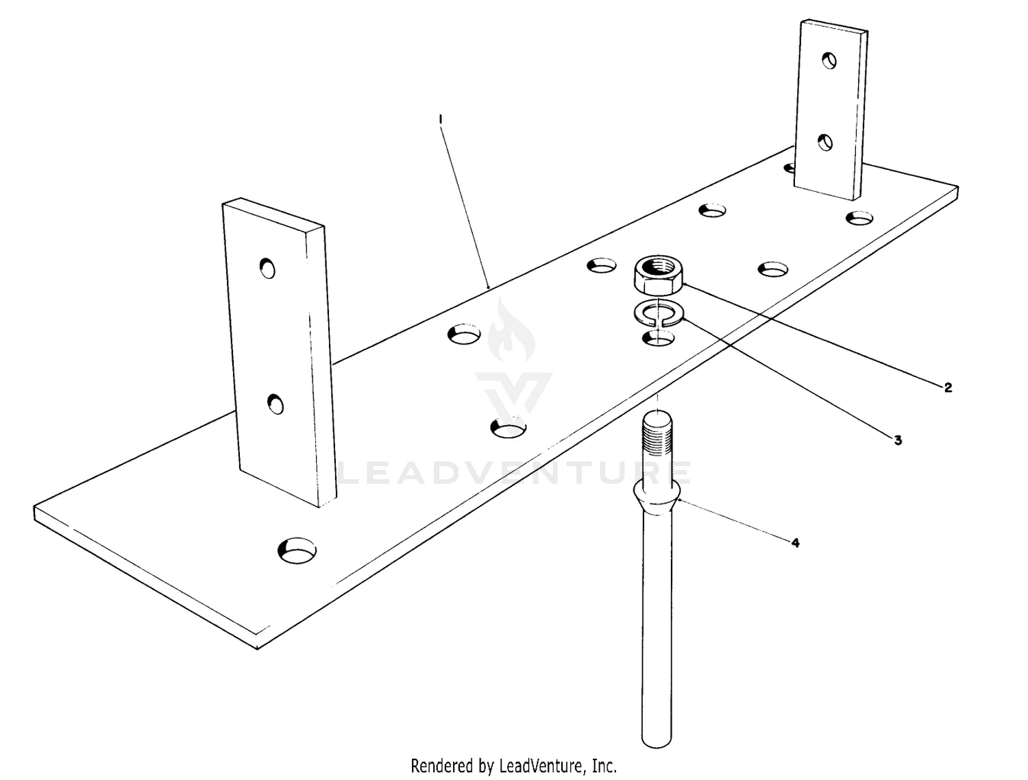 Prong Rake Kit No. 42-3960 (optional)