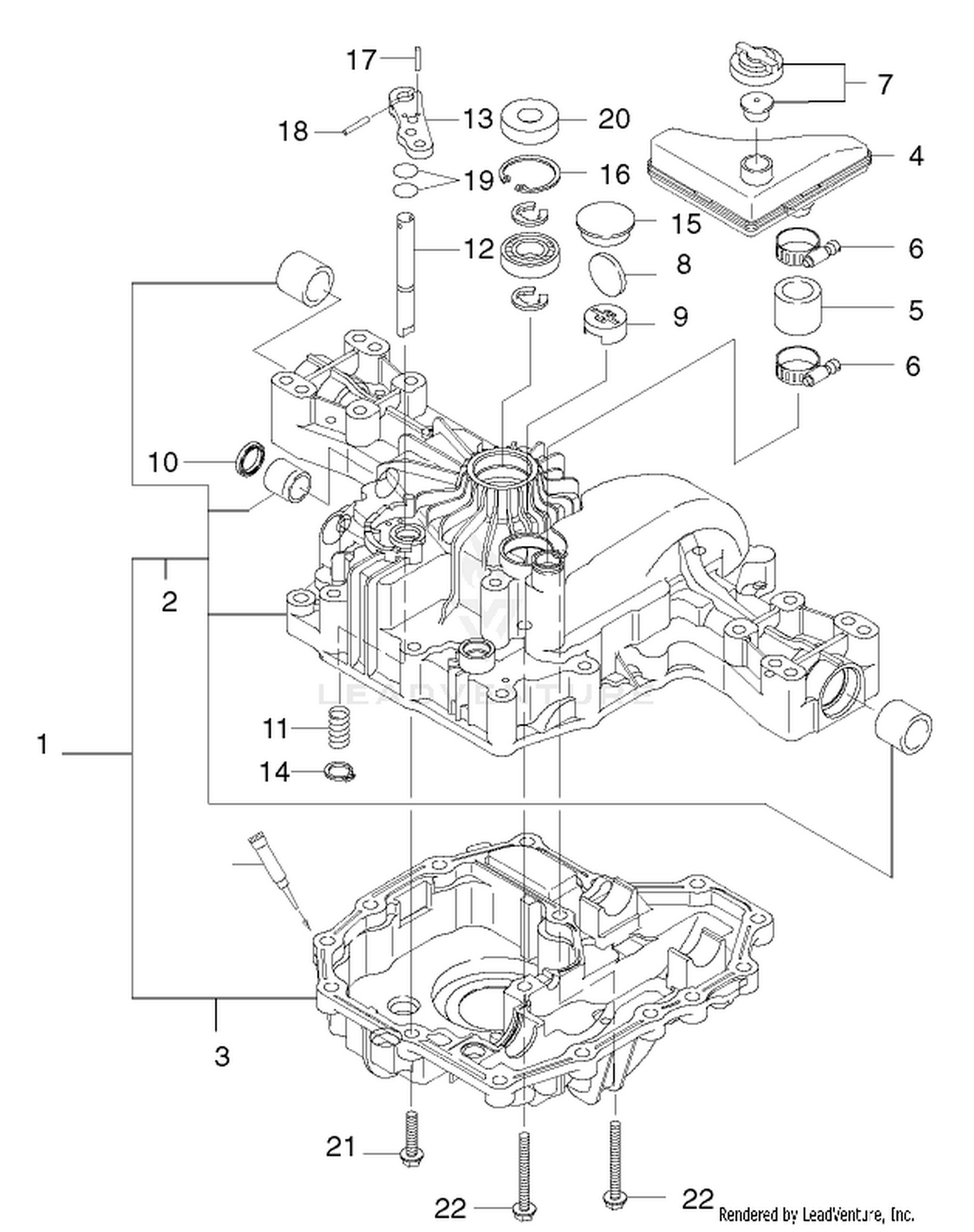 Transaxle Case Assembly