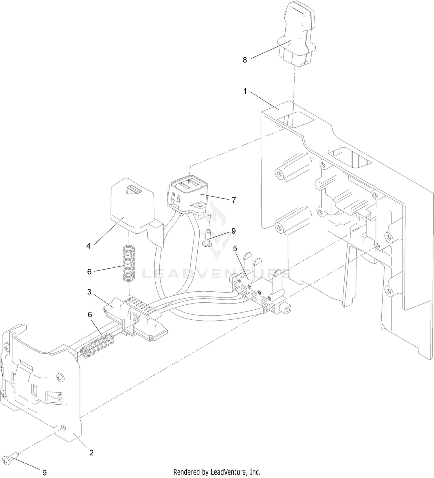 Battery Interface Assembly No. 134-4105