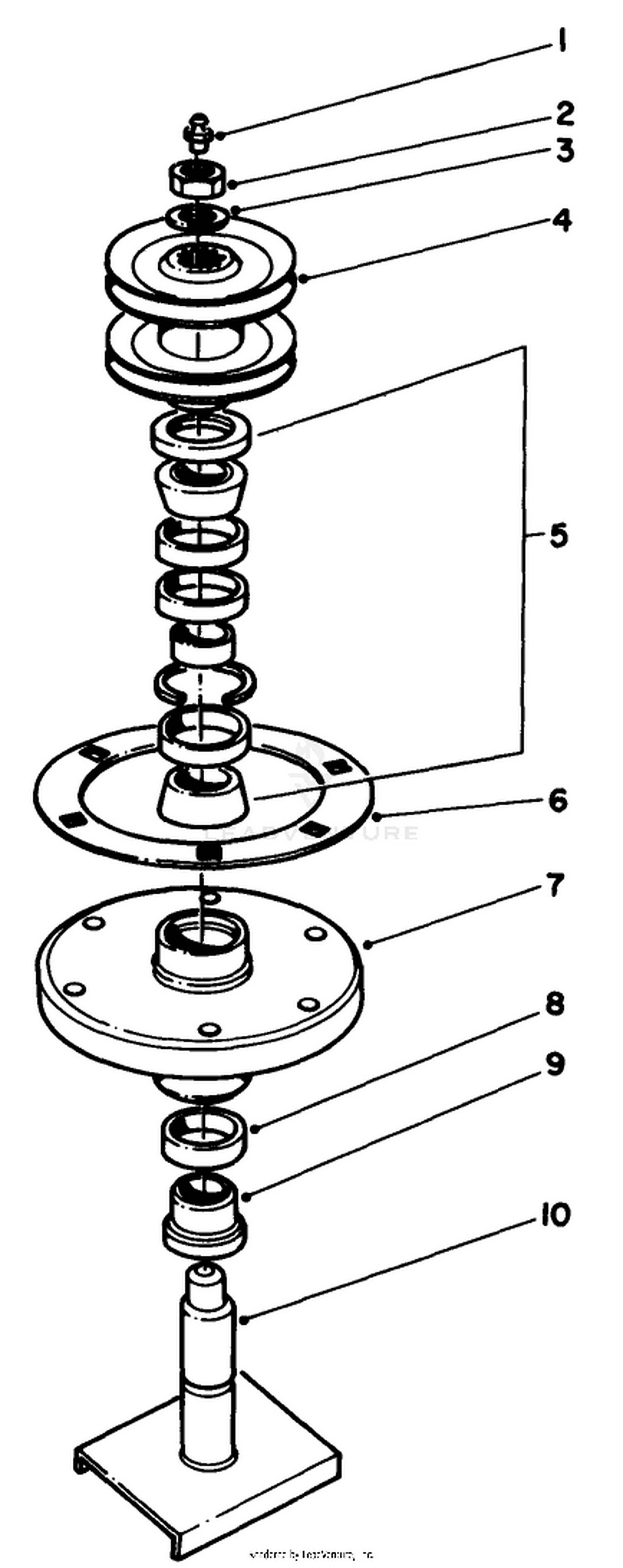 Drive Spindle No. 51-3540
