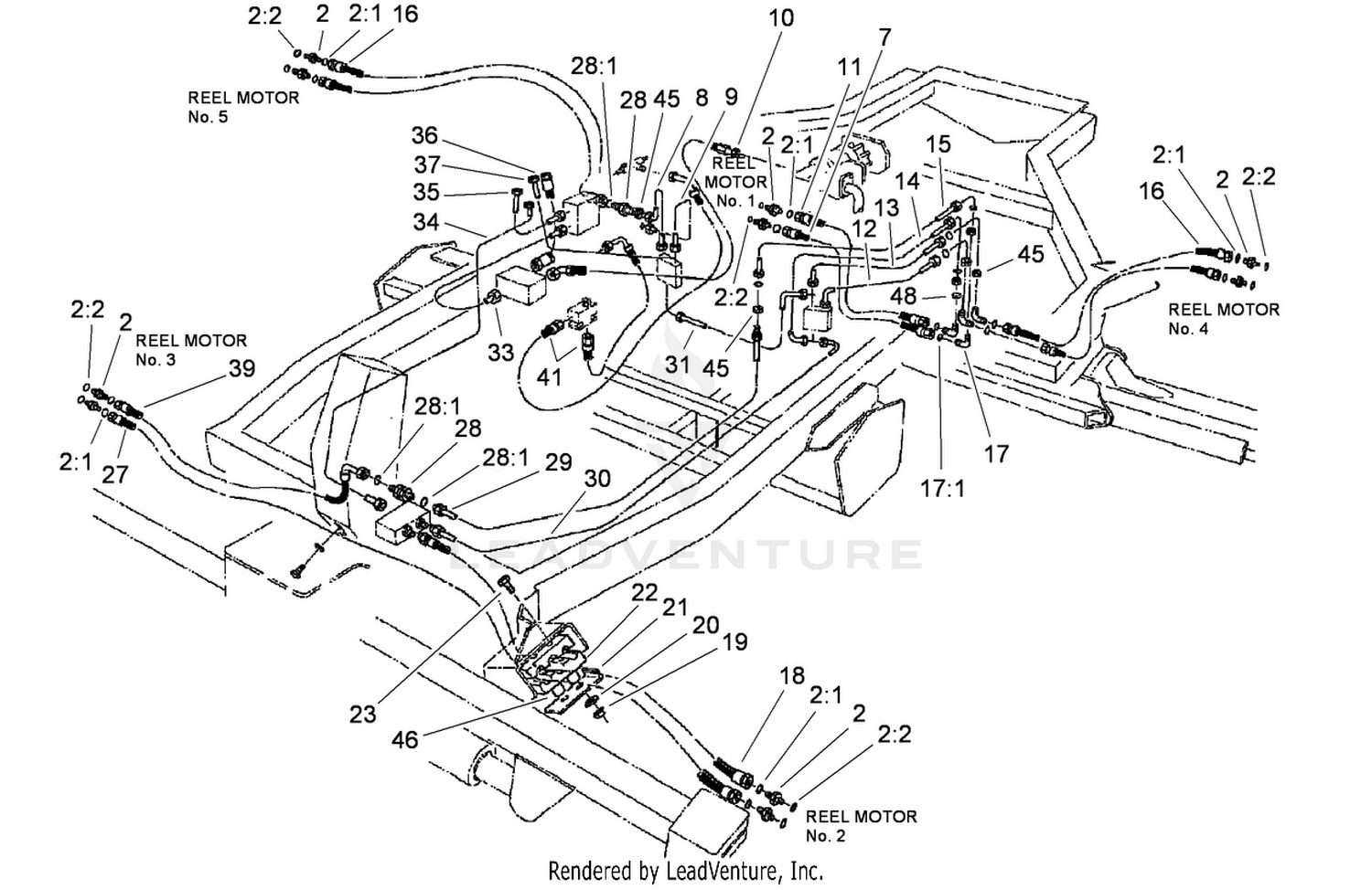 Hydraulic Circuit - Cutting Unit