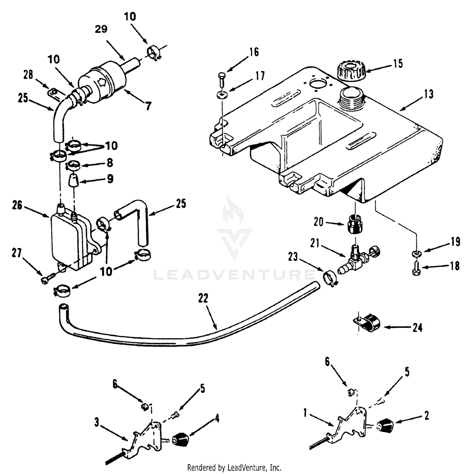 Throttle Choke And Fuel Controls Power Plus